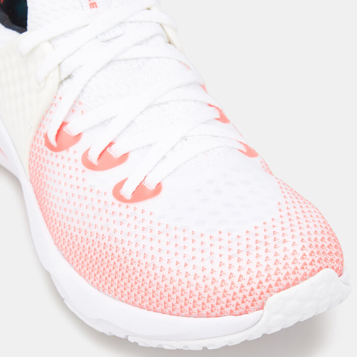 Under Armour Women's UA HOVR™ Rise 3 Shoe White Under Armour Women's UA HOVR™ Rise 3 Shoe White image number 4