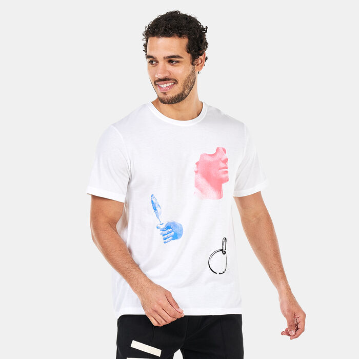 Tee Library Men's Supima Straight Hem T-Shirt White image number 0