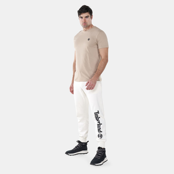 Timberland Men's Logo Sweatpants White Timberland Men's Logo Sweatpants White image number 2