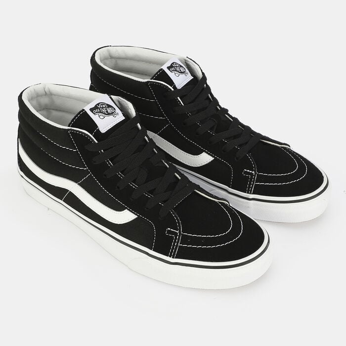 Vans Sk8-Mid Reissue Unisex Shoe Black Vans Sk8-Mid Reissue Unisex Shoe Black image number 1
