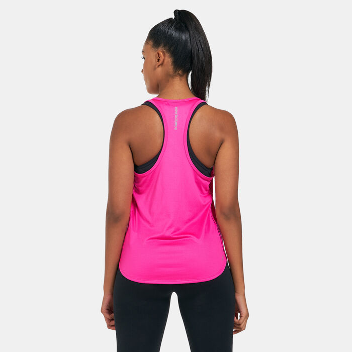 New Balance Women's Accelerate Tank Top Pink New Balance Women's Accelerate Tank Top Pink image number 1