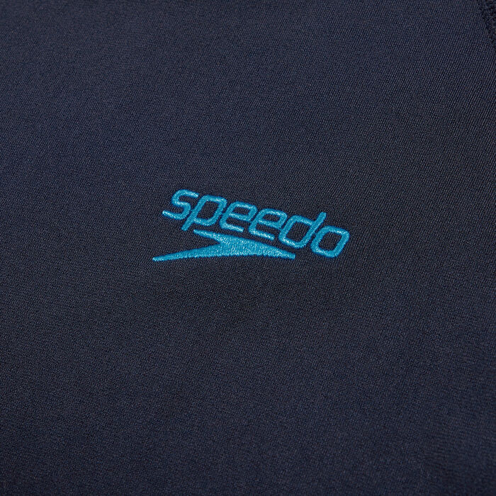 Speedo Mens Endurance+ Splice Swimming Rashguard Blue Speedo Mens Endurance+ Splice Swimming Rashguard Blue image number 5