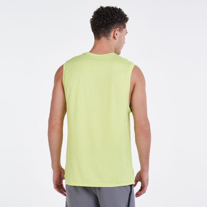 Nike Men's Dri-FIT Pro Tank Top Green image number 1