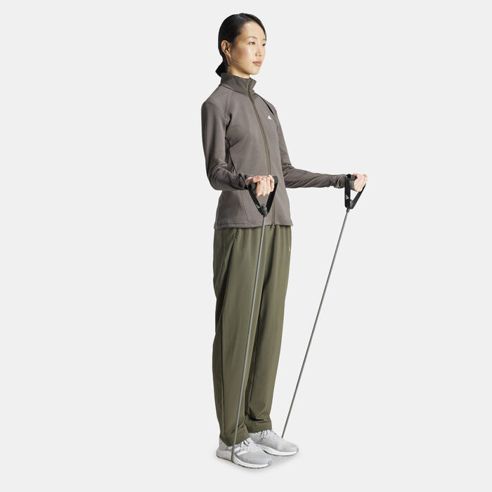 adidas Women's Training Joggers Green adidas Women's Training Joggers Green image number 2