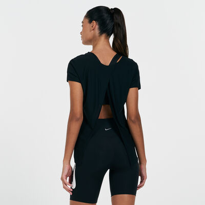 Nike Women's Icon Clash Miler T-Shirt Black Nike Women's Icon Clash Miler T-Shirt Black