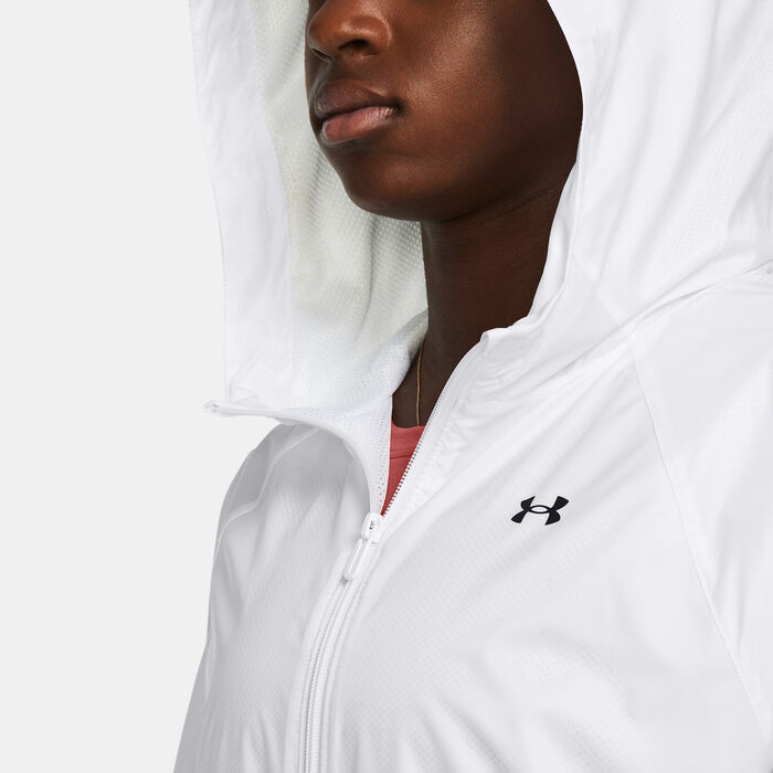 Under Armour Women's Rival Windbreaker Jacket White image number 2