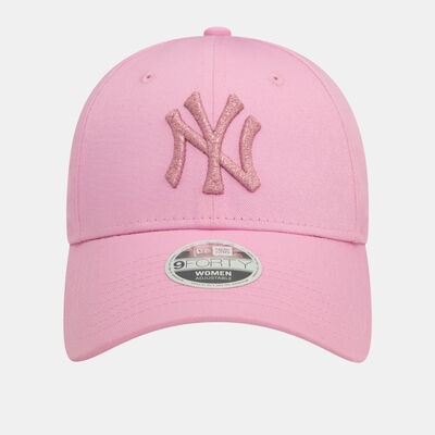 New Era Women's MLB New York Yankees Logo 9FORTY Cap Pink