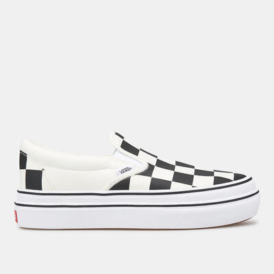 Vans Big Classics Checker Super ComfyCush Slip-on Unisex Shoe Black