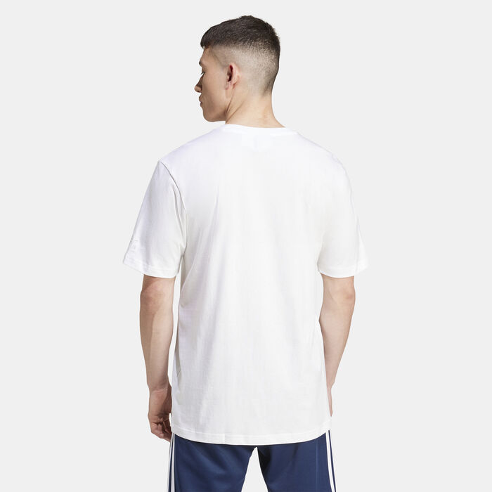 adidas Originals Men's Training Supply Street 1 T-Shirt White image number 1