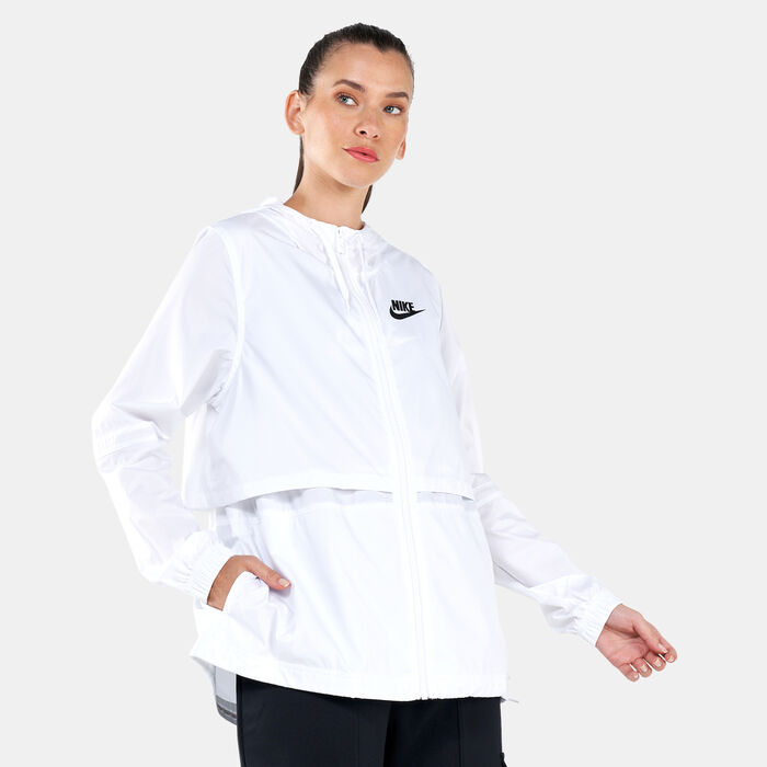 Nike Women's Sportswear Repel Jacket White Nike Women's Sportswear Repel Jacket White image number 0