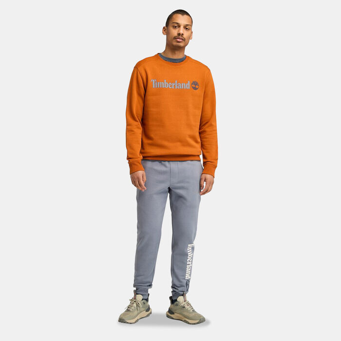 Timberland Men's Kennebec River Logo Sweatshirt Orange image number 2