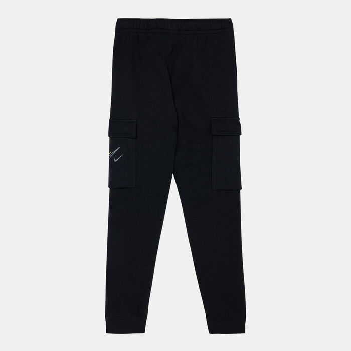 Nike Kids' Sportswear Fleece Cargo Trousers (Older Kids) Black image number 1