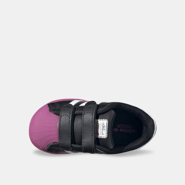 adidas Originals Kids' Superstar LED Lights Shoes Black adidas Originals Kids' Superstar LED Lights Shoes Black image number 4