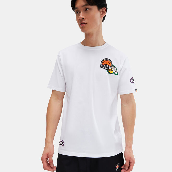 ellesse Men's Boretto T-Shirt White image number 0