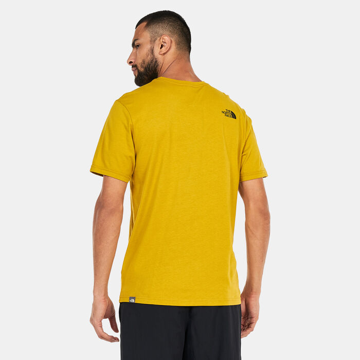 The North Face Men's Easy T-Shirt Red The North Face Men's Easy T-Shirt Red image number 1