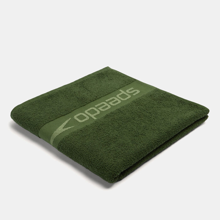 Speedo Speedo Border Towel Green image number 1