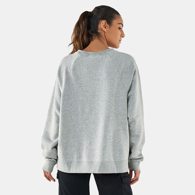 Nike Women's Sportswear Essential Sweatshirt (Plus Size) Grey