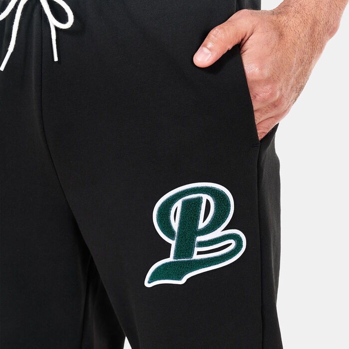 PUMA Men's Team Sweatpants Black image number 3