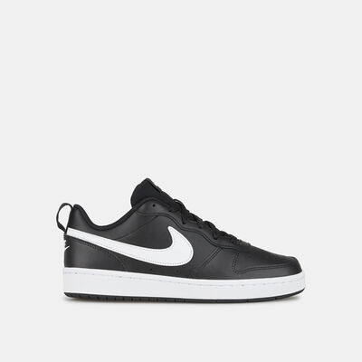 Nike Kids' Court Borough Low 2 Shoe (Older Kids) Black
