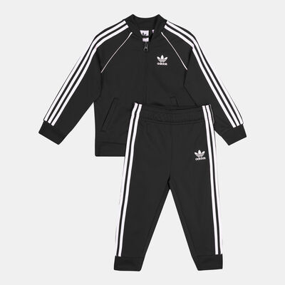 adidas Originals Kids' Adicolor SST Tracksuit Black adidas Originals Kids' Adicolor SST Tracksuit Black