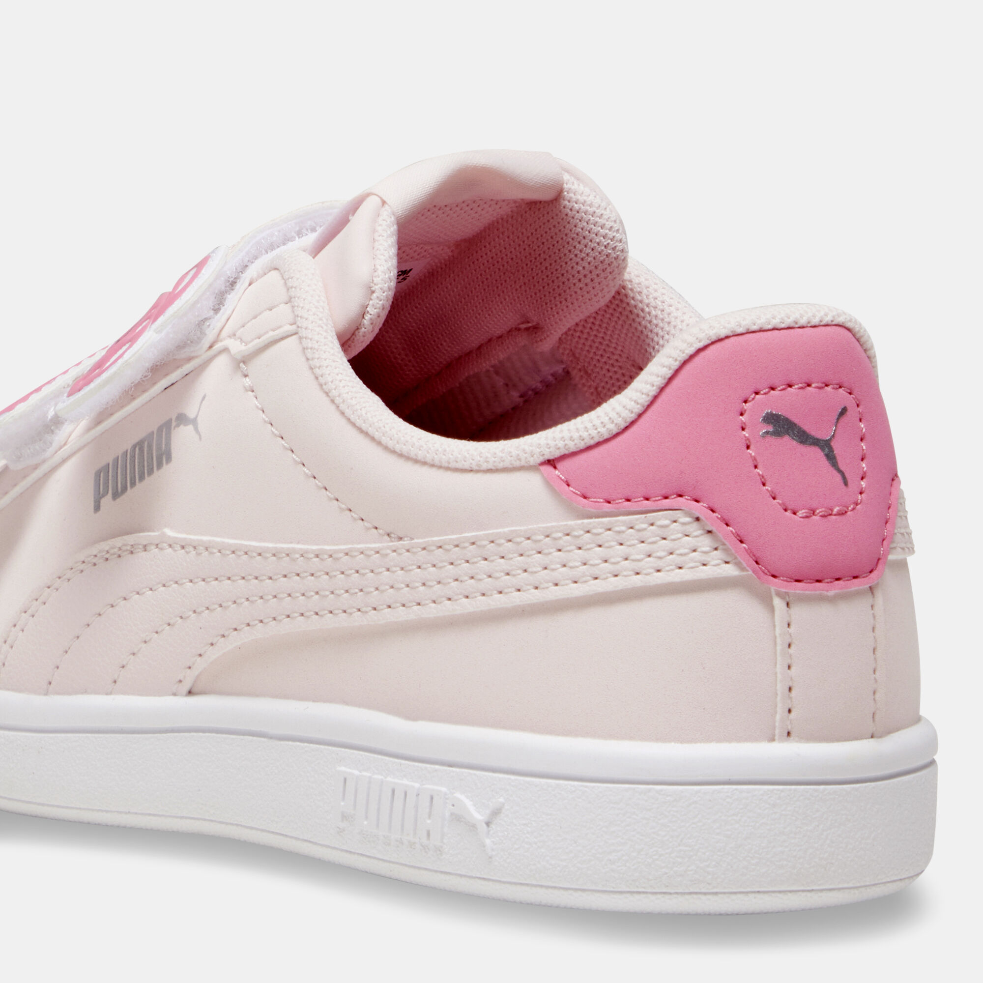 Puma pink velcro shoes shop