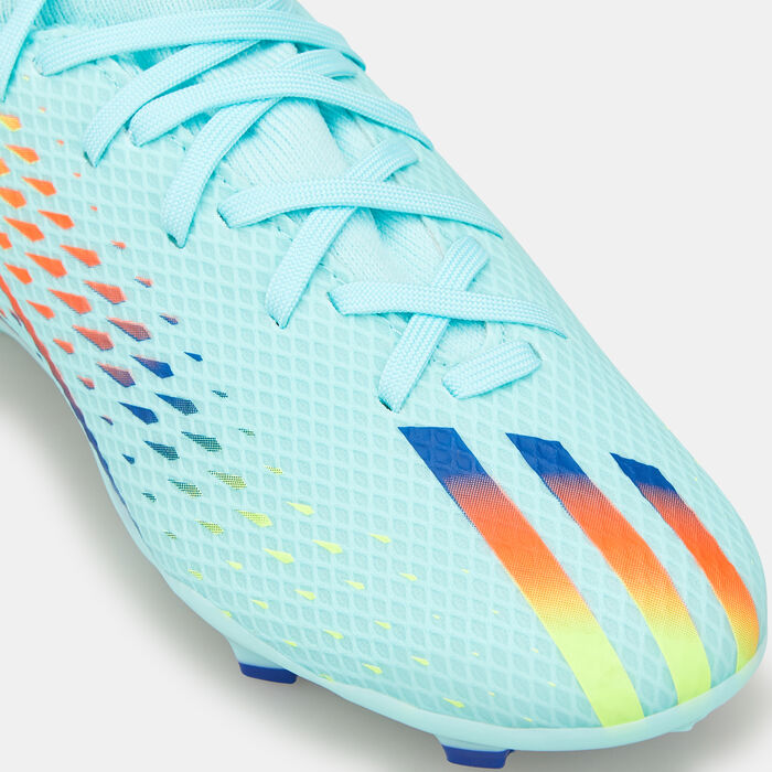 adidas Kids' X Speedportal.3 Firm Ground Football Shoe Blue image number 4