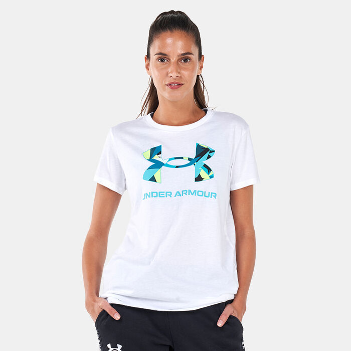 Under Armour Women's Sportstyle Graphic T-Shirt White Under Armour Women's Sportstyle Graphic T-Shirt White image number 0