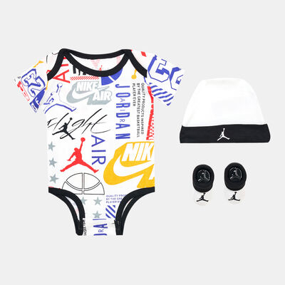 Nike Kids' Wall Of Flight Romper Set (Baby and Toddlers) Blue