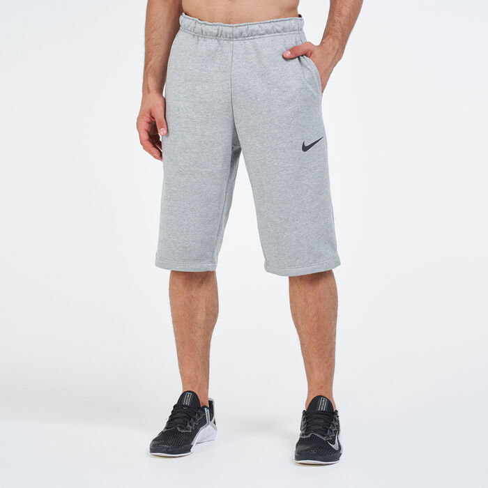 Nike Men's Dri-FIT Over-The-Knee Shorts Grey Nike Men's Dri-FIT Over-The-Knee Shorts Grey image number 0
