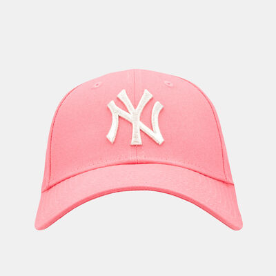 New Era Women's New York Yankees Metallic Logo Cap Pink
