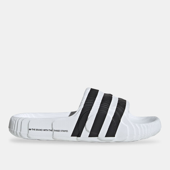 adidas Originals Men's Adilette 22 Slides White image number 1