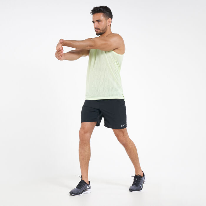 Nike Men's 7-Inch Running Shorts Black image number 2