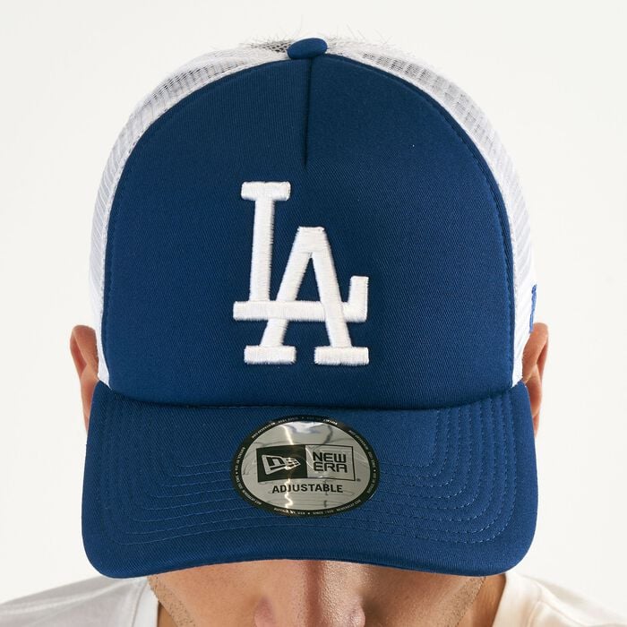 New Era Men's MLB LA Dodgers Clean Trucker 9FORTY Cap Blue New Era Men's MLB LA Dodgers Clean Trucker 9FORTY Cap Blue image number 2