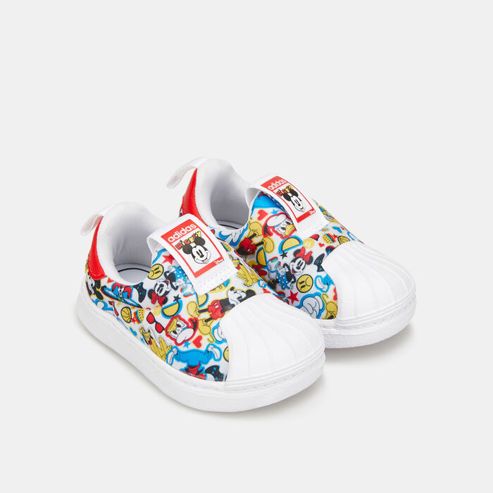adidas Originals Kids' Originals x Disney Mickey Superstar 360 Shoe White adidas Originals Kids' Originals x Disney Mickey Superstar 360 Shoe White image number 1
