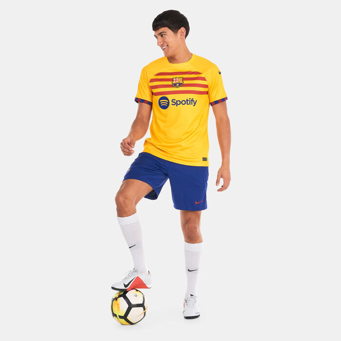 Nike Men’s F.C. Barcelona Dri-FIT Strike Shorts Blue Nike Men’s F.C. Barcelona Dri-FIT Strike Shorts Blue image number 2