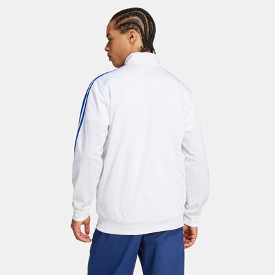 adidas Men's Real Madrid DNA Track Top White adidas Men's Real Madrid DNA Track Top White