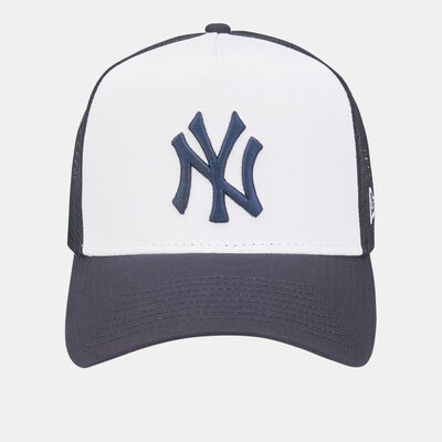 New Era Men's MLB New York Yankees Team Colour A-Frame Trucker Cap Blue