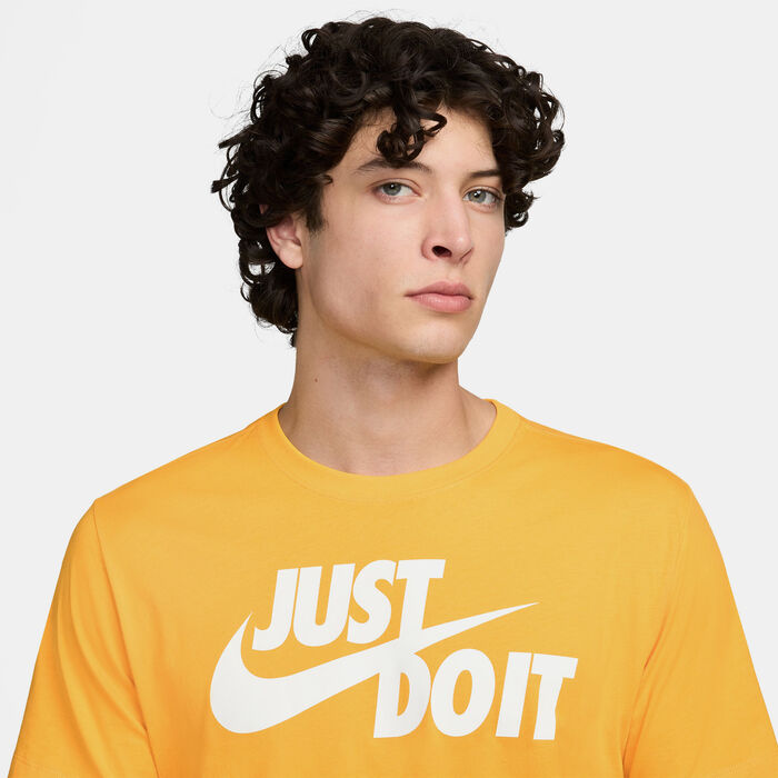 Nike Men's Sportswear JDI T-Shirt yellow image number 3