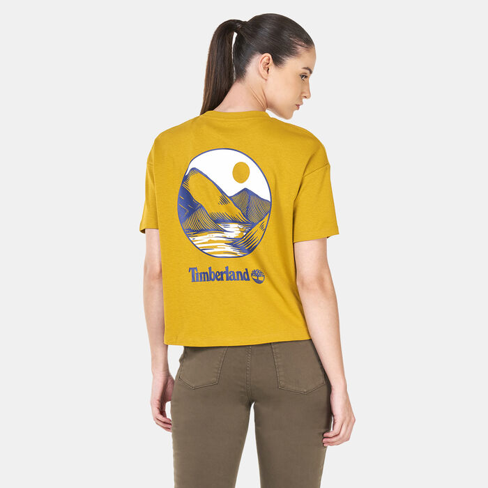 Timberland Women's Timberfresh Graphic T-Shirt yellow Timberland Women's Timberfresh Graphic T-Shirt yellow image number 0