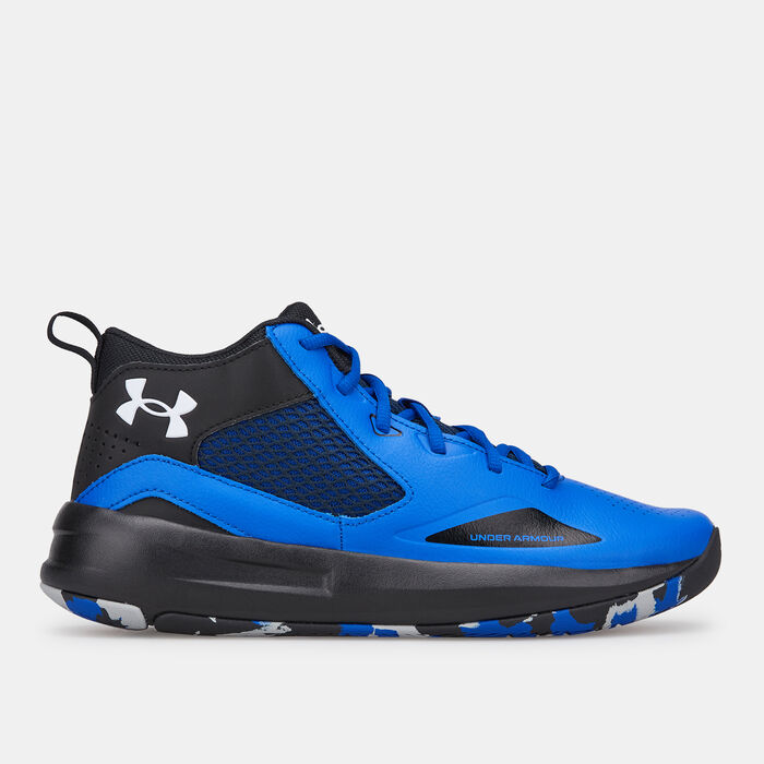 Under Armour Lockdown 5 Basketball Shoe Blue image number 0