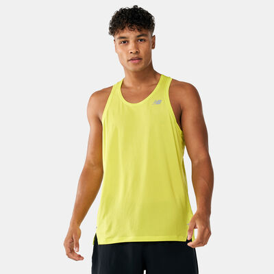 New Balance Men's Impact Run Tank Top yellow New Balance Men's Impact Run Tank Top yellow