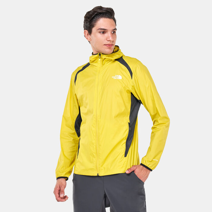 The North Face Men's Athletic Outdoor Full-Zip Wind Jacket yellow The North Face Men's Athletic Outdoor Full-Zip Wind Jacket yellow image number 0