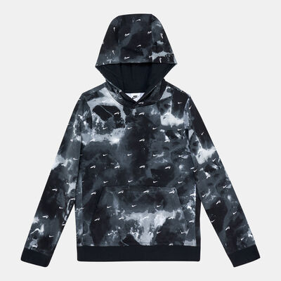 Nike Kids' Sportswear Club Fleece Hoodie (Older Kids) Grey