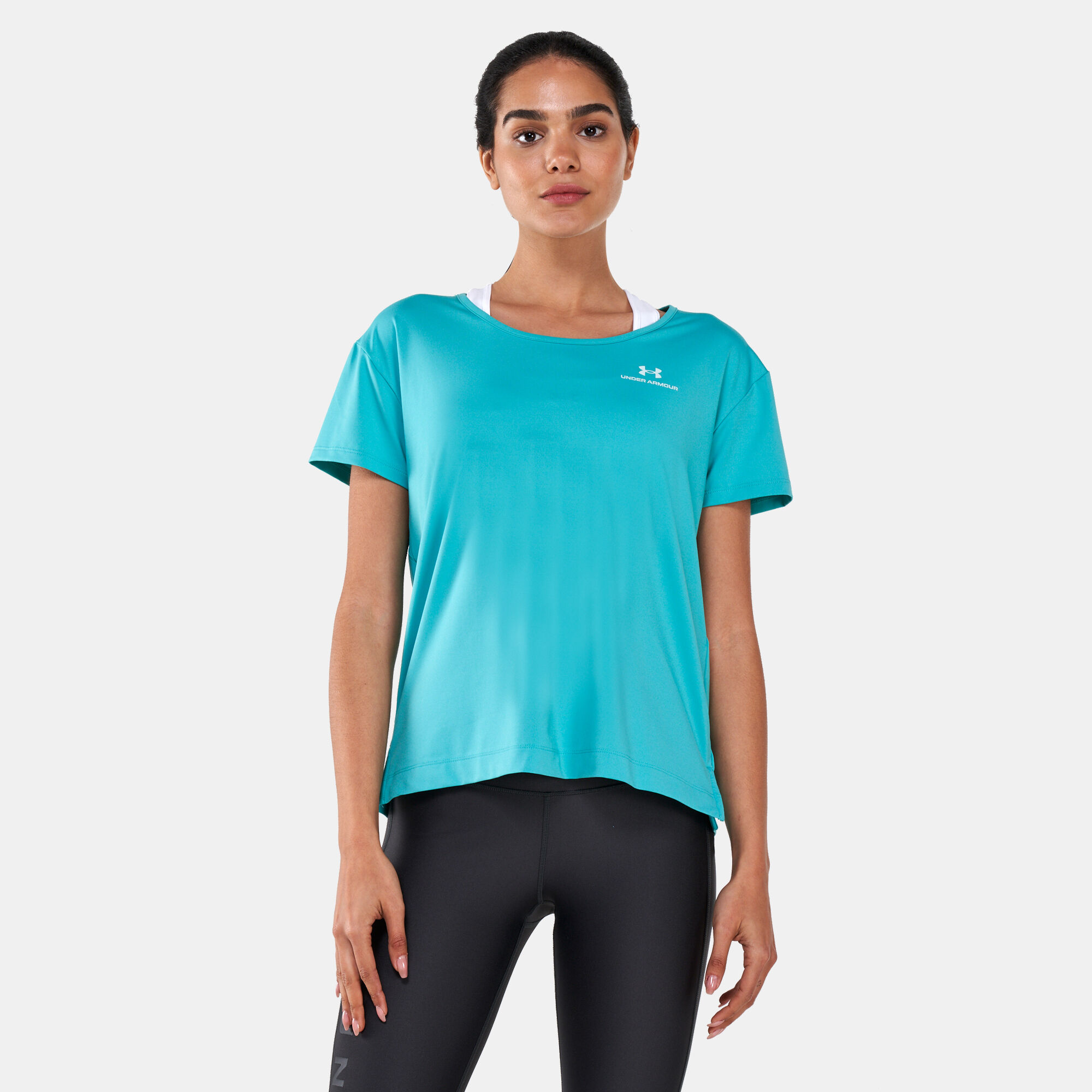 Women s UA RUSH Energy Core T Shirt Green Under Armour in Qatar SSS
