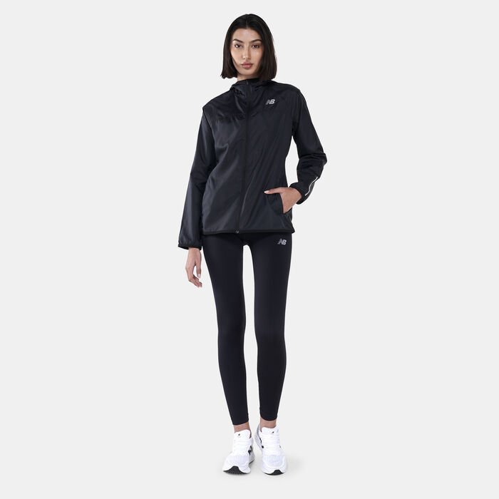 New Balance Women's Windcheater 2.0 Jacket Black New Balance Women's Windcheater 2.0 Jacket Black image number 2