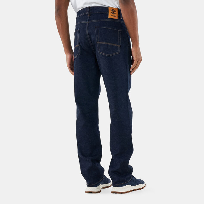 Timberland Men's Squam Lake Stretch Core Denim Jeans Blue image number 1