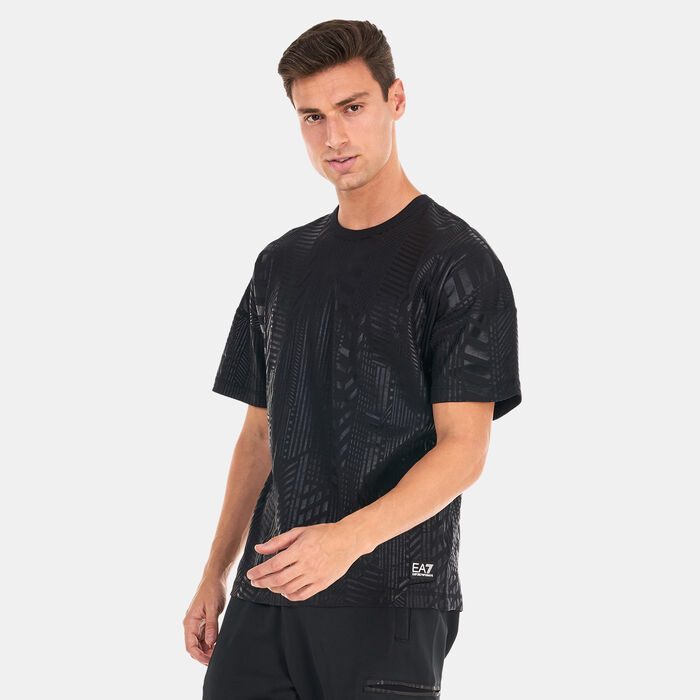 EA7 Emporio Armani Men's Train Graphic Series T-Shirt Black EA7 Emporio Armani Men's Train Graphic Series T-Shirt Black image number 0