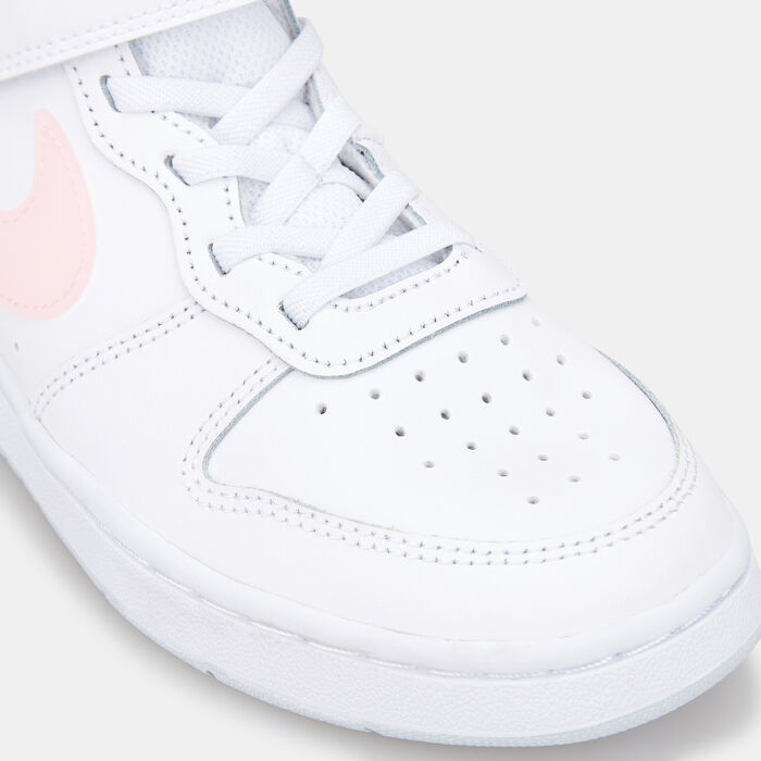 Nike Kids' Court Borough Low 2 Shoe White image number 4