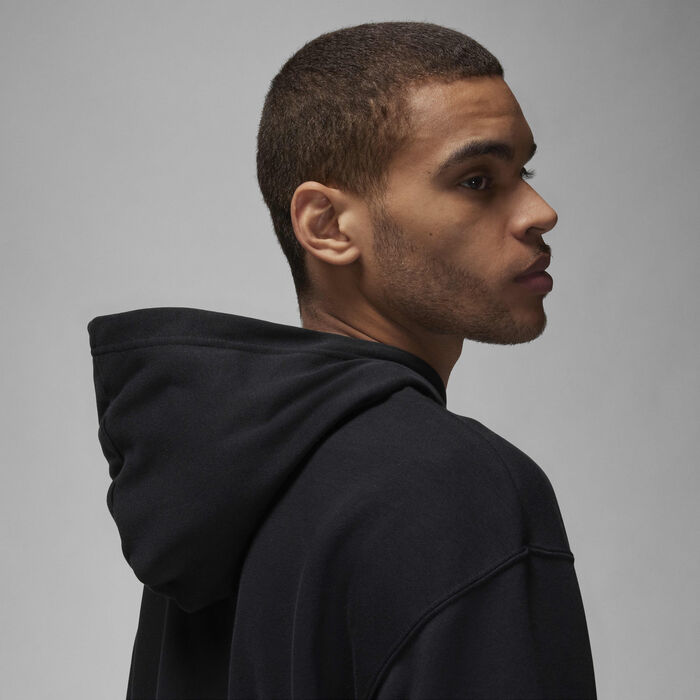 Jordan Men's Flight MVP Fleece Hoodie Black Jordan Men's Flight MVP Fleece Hoodie Black image number 5