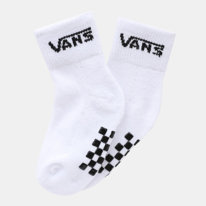 Vans Kids' Drop V Socks (2 Pairs) White Vans Kids' Drop V Socks (2 Pairs) White image number 0